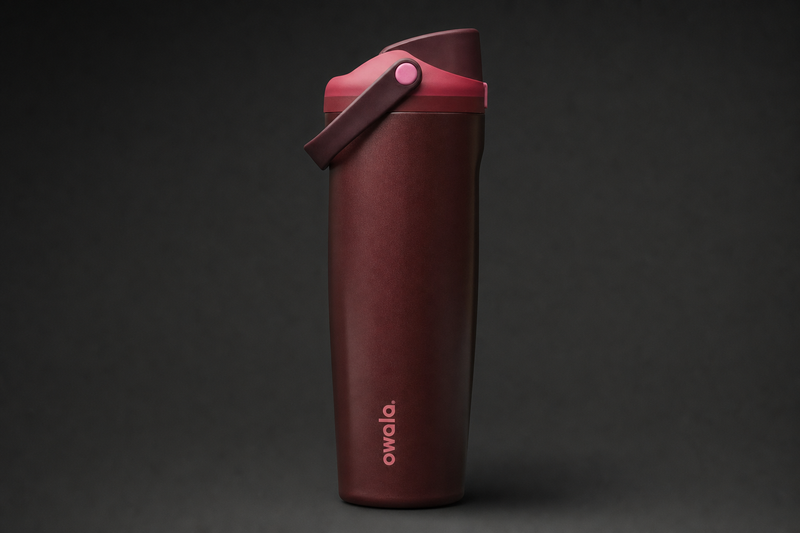 Owala FreeSip 30 oz Water Bottle - Black Cherry