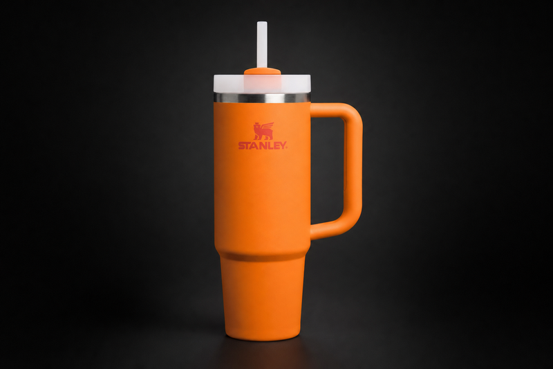 Stanley Quencher H2.0 30 oz Tumbler - Goldenrod Coral