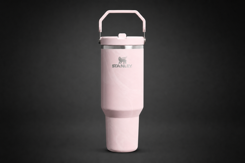 Stanley IceFlow Flip Straw 40 oz Tumbler - Pink Amethyst