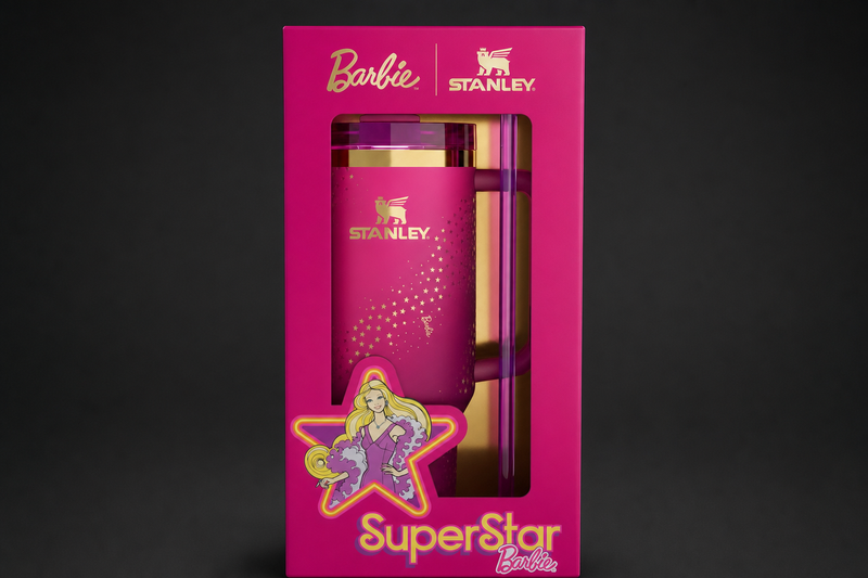 Stanley x Barbie Quencher 40 oz Tumbler - Barbie Superstar