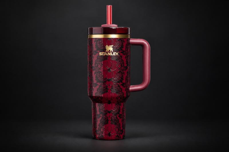Stanley Quencher H2.0 40 oz Tumbler - Bordeaux Lace