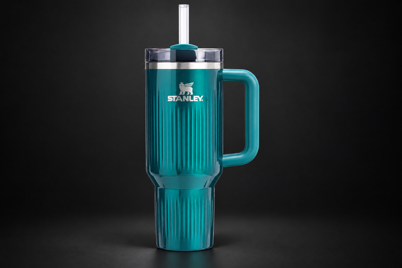 Stanley Quencher H2.0 Fluted 40 oz Tumbler - Marina Shine