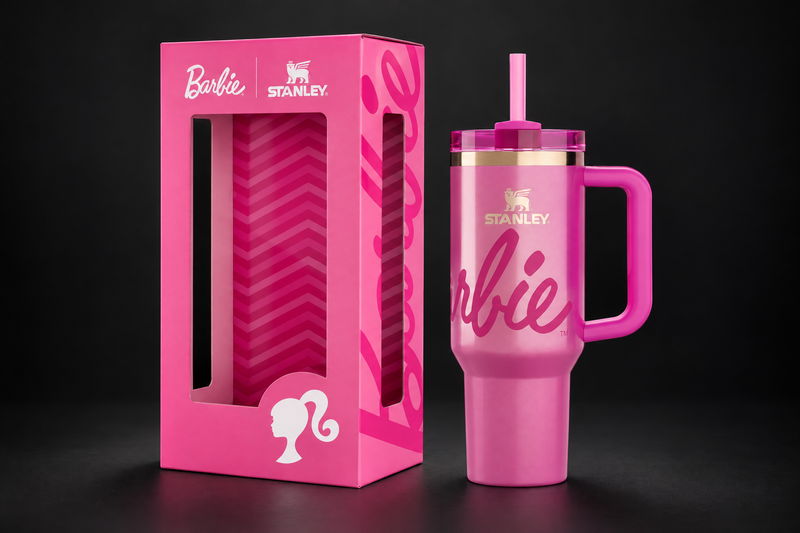 Stanley x Barbie Icon Quencher H2.0 40 oz Tumbler - Barbie Icon with box