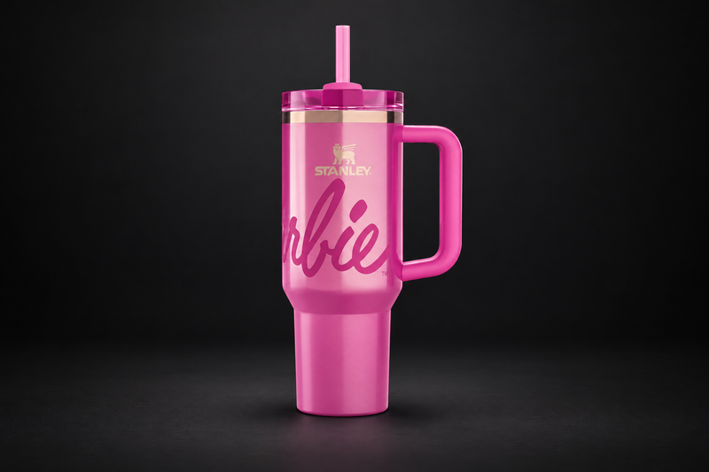 Stanley x Barbie Icon Quencher H2.0 40 oz Tumbler - Barbie Icon