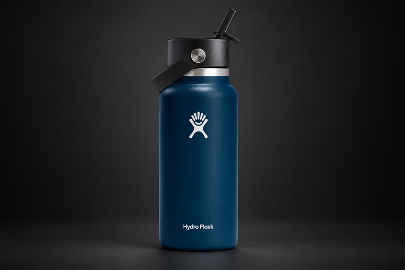Hydro Flask Wide Mouth 32 oz Water Bottle - Indigo
