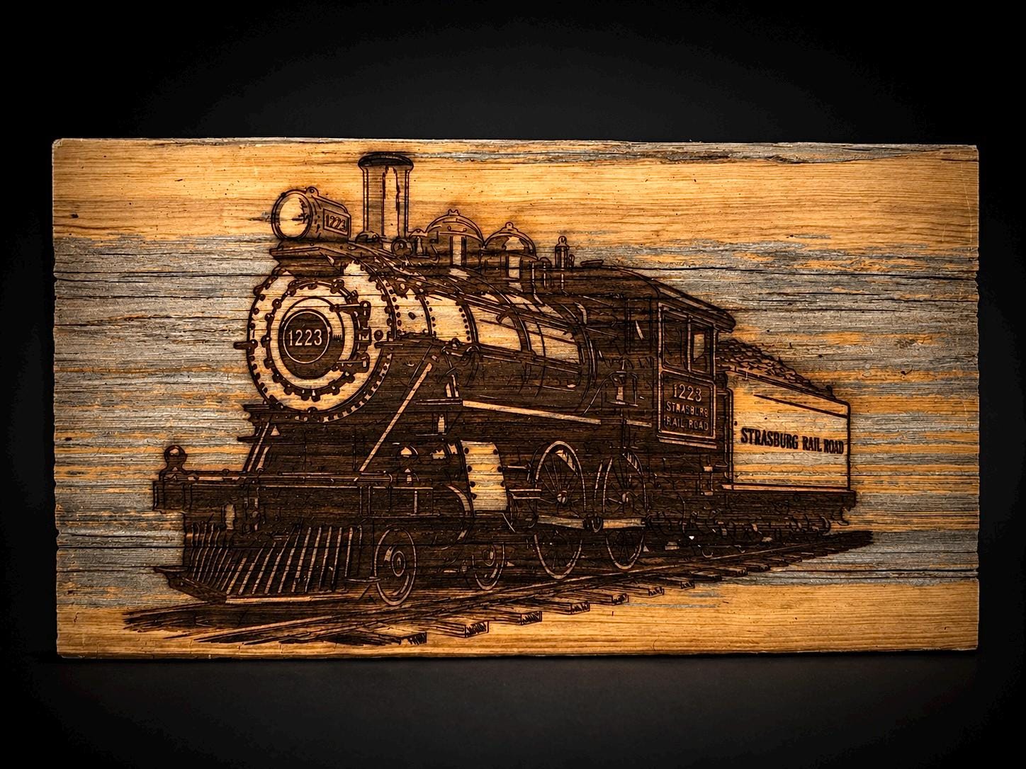 Steam Locomotive Wall Art