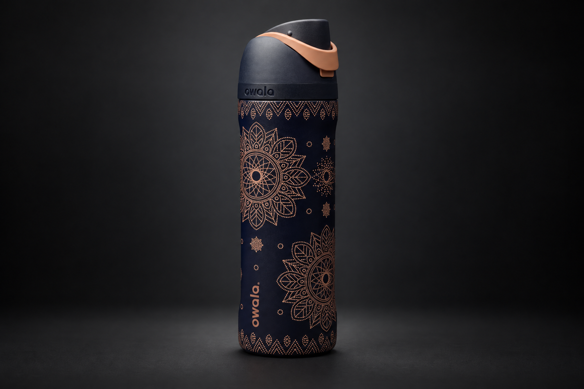Owala FreeSip 24 oz Water Bottle - Midnight Rodeo