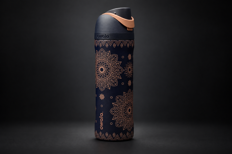 Owala FreeSip 24 oz Water Bottle - Midnight Rodeo