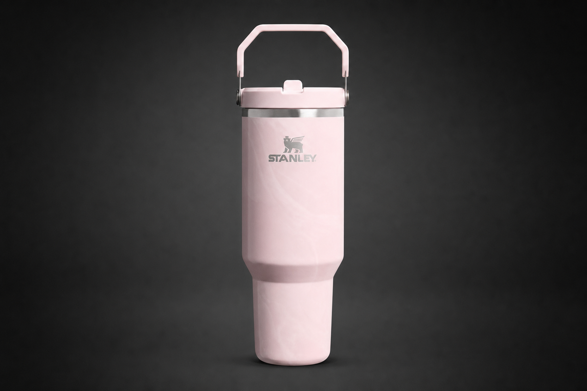 Stanley IceFlow Flip Straw 40 oz Tumbler - Pink Amethyst