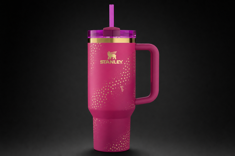 Stanley x Barbie Quencher 40 oz Tumbler - Barbie Superstar