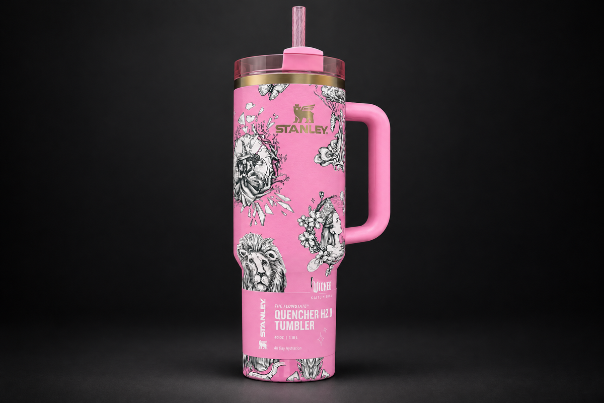 Stanley x Wicked For Good Quencher H2.0 40 oz Tumbler - Ozian Reprise