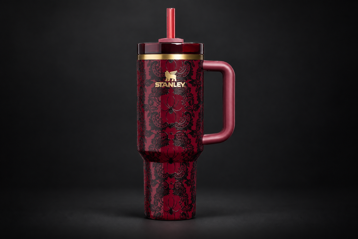 Stanley Quencher H2.0 40 oz Tumbler - Bordeaux Lace