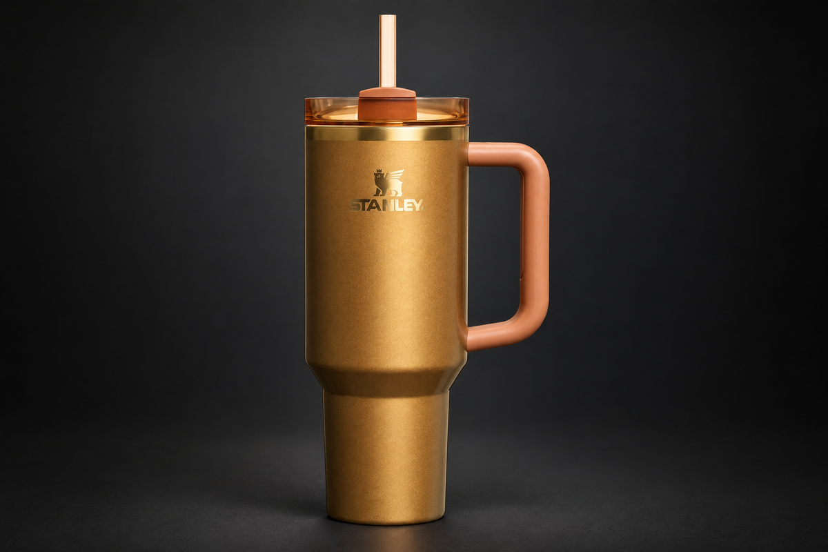 Stanley Quencher H2.0 40 oz Tumbler - Copper Tinsel
