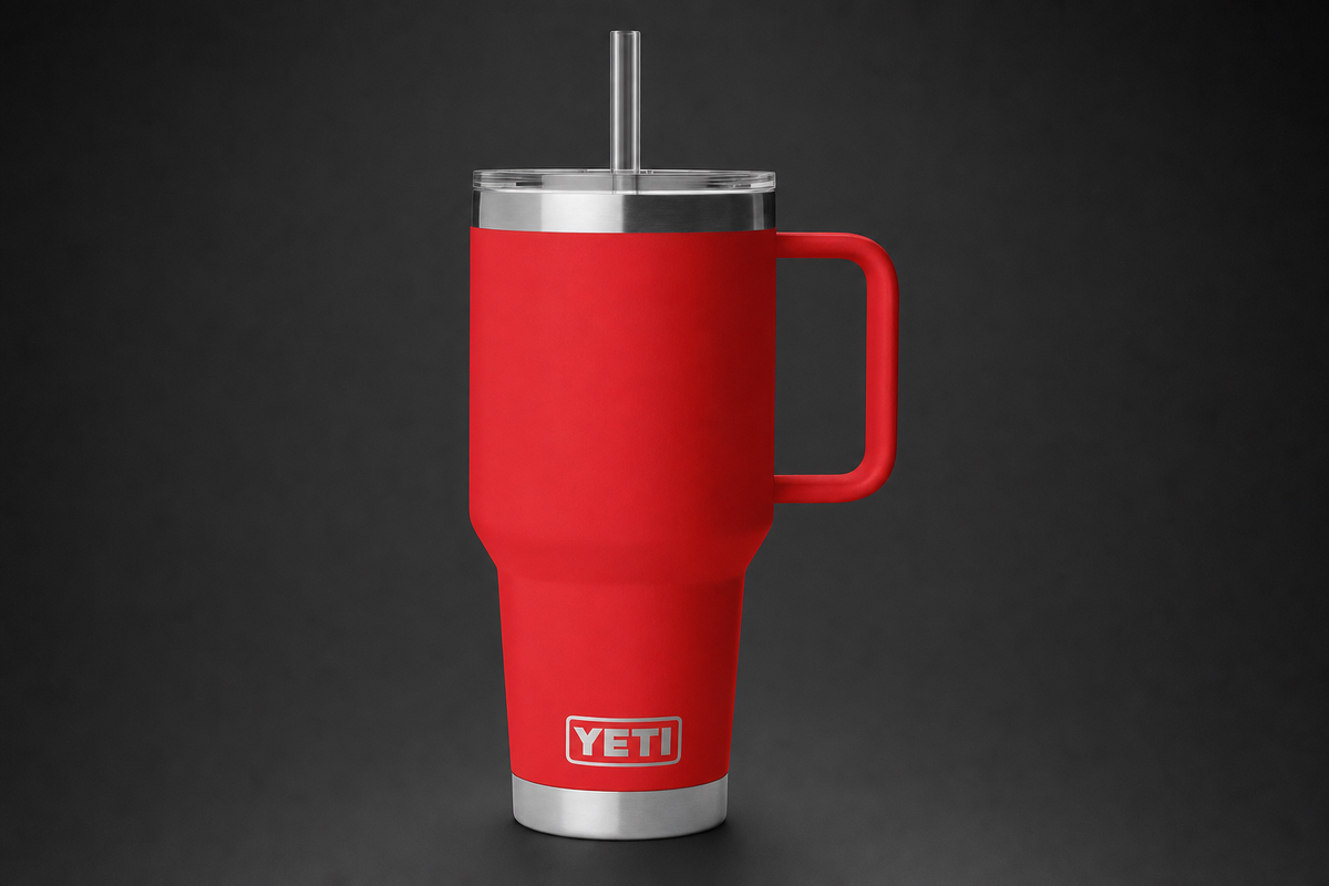 YETI Rambler 35 oz Straw Mug - Rescue Red