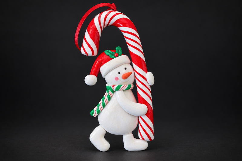Candy Cane Hug Ornament