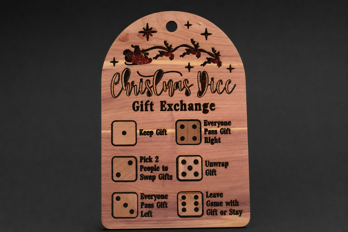 Christmas Dice Gift Exchange Game — product