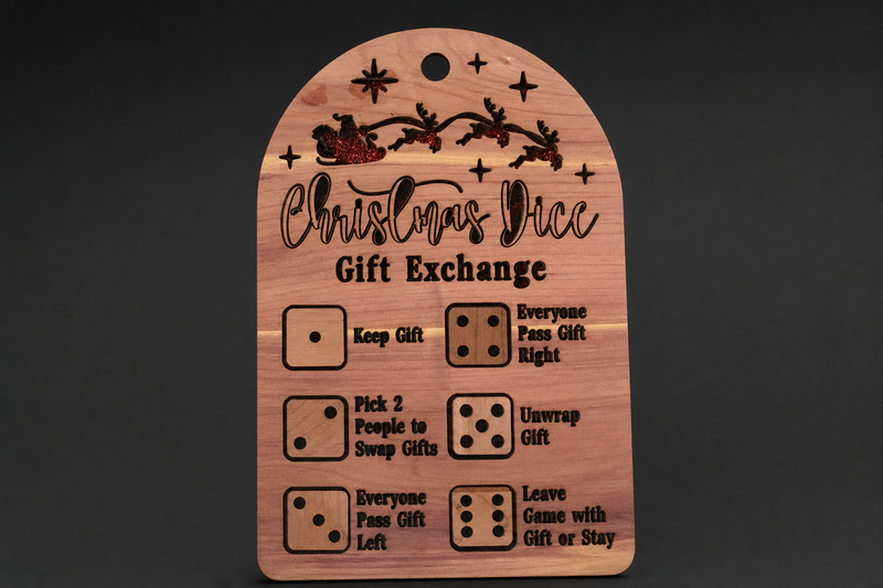 Christmas Dice Gift Exchange Game — product