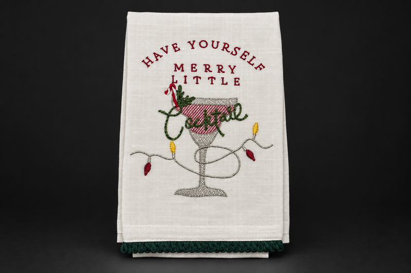 Christmas Tea Towel