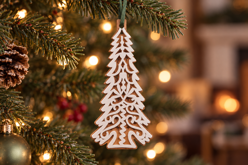 Gingerbread Ornament in use
