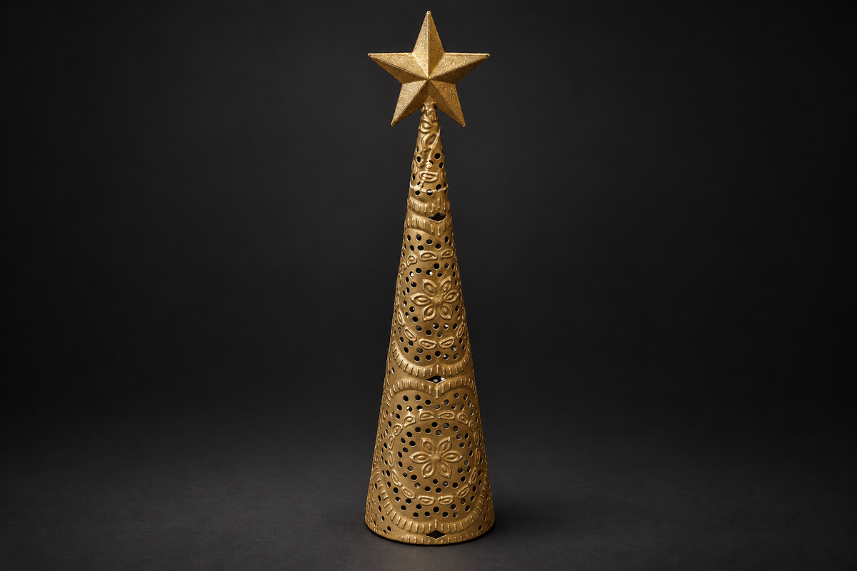 Gold Star Cone Tree