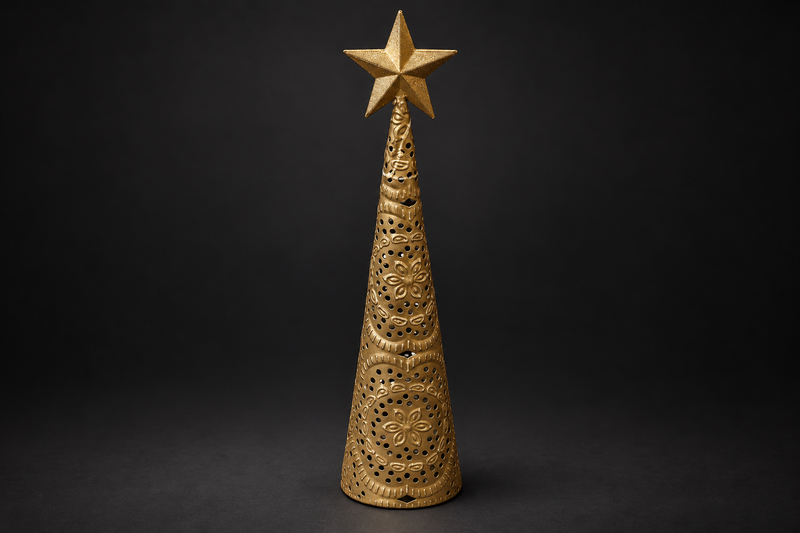 Gold Star Cone Tree
