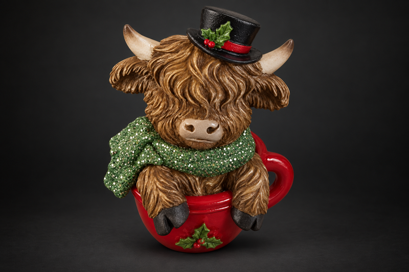Highland Cow in a Mug