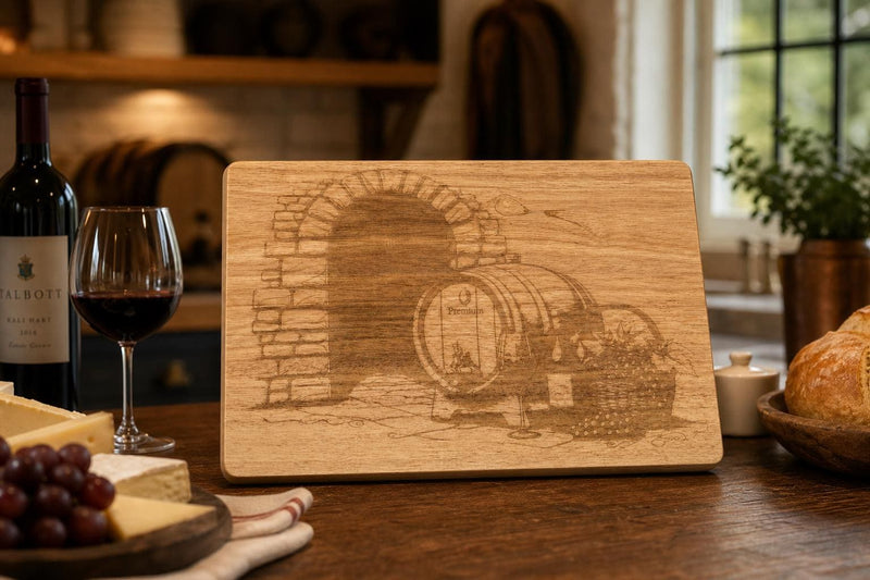 Wine Cellar Cutting Board