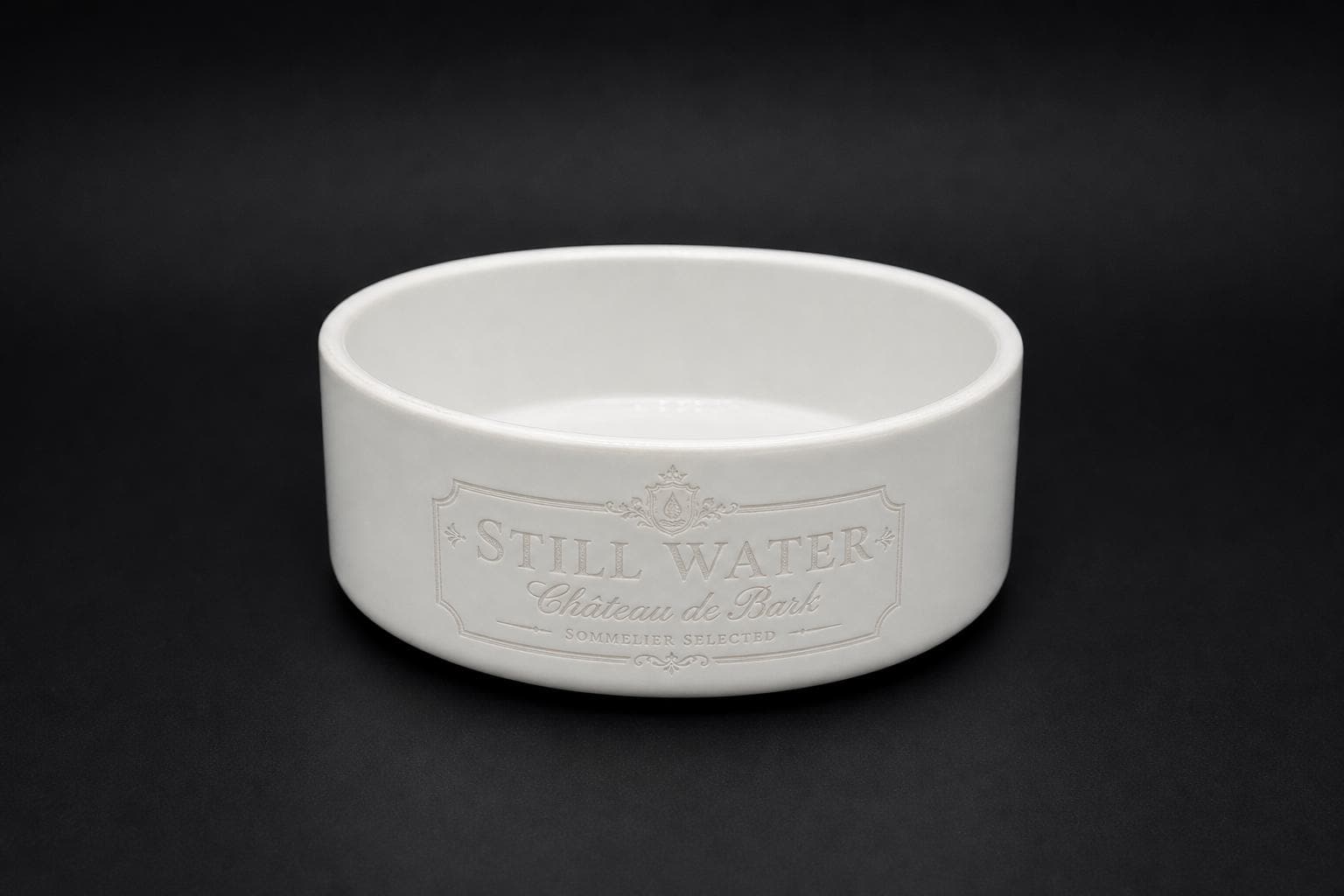 Funny Dog Bowl - Chateau de Bark - Personalized Gift