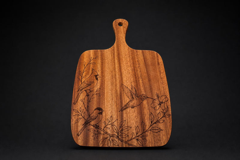 Hummingbird Walnut Cutting Board