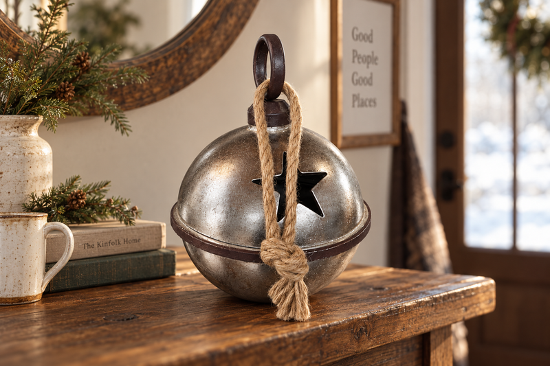 Large Star Jingle Bell in use