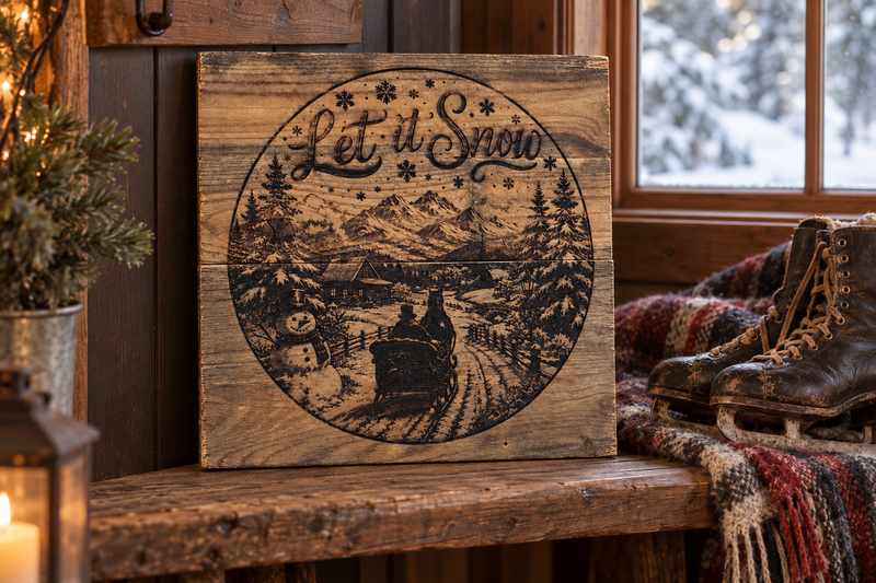 Let It Snow – Barnwood in use
