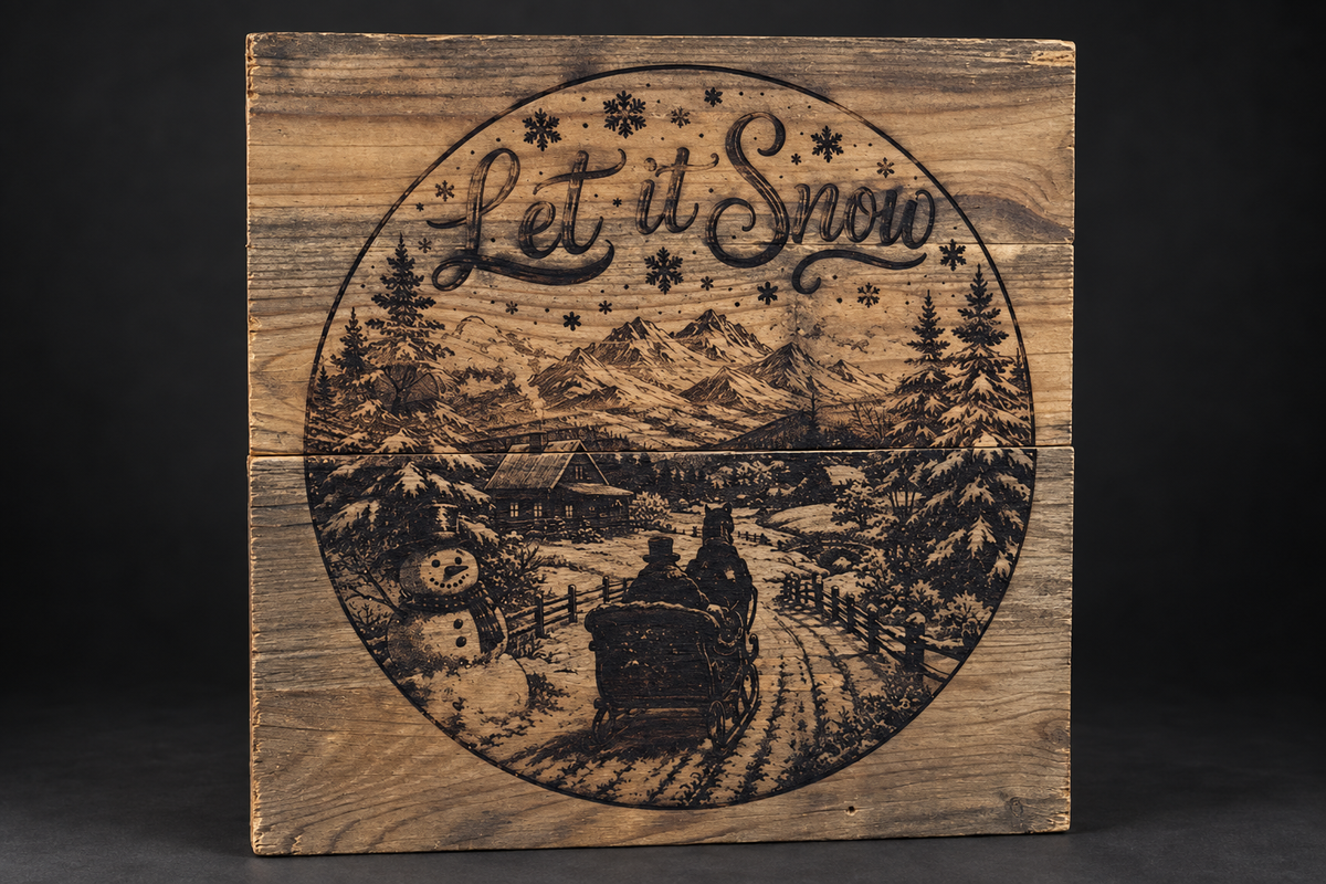 Let It Snow – Barnwood