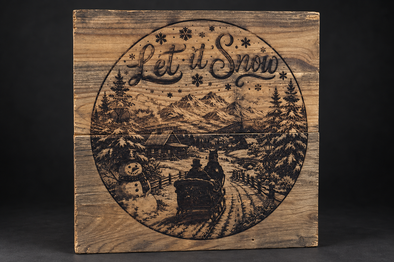 Let It Snow – Barnwood