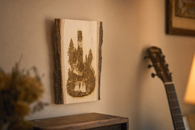 Guitar Forest — Live Edge in use