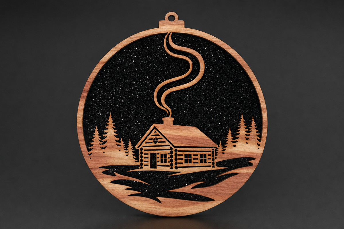 Log Cabin Ornament — product