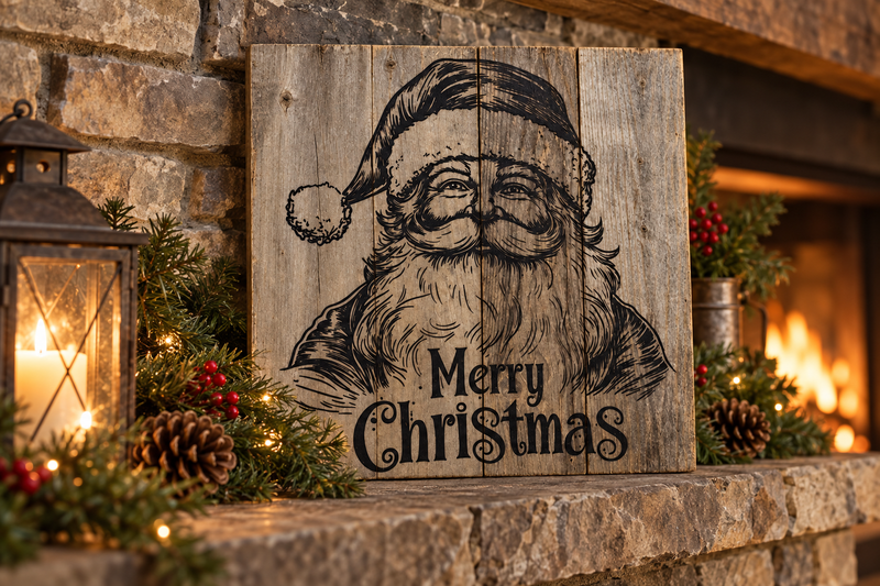 Merry Christmas Santa – Barnwood in use