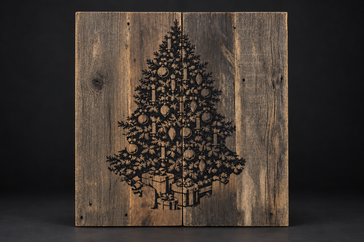 Ornament Tree – Barnwood