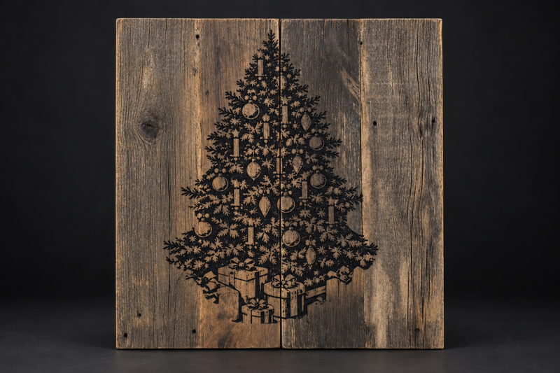 Ornament Tree – Barnwood