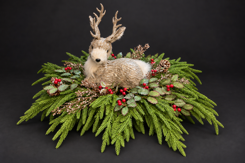 Reindeer Christmas Centerpiece — product