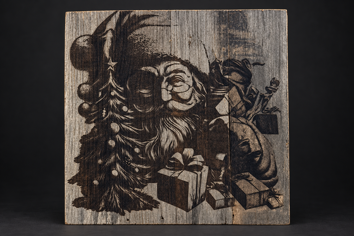 Santa & Gifts – Barnwood