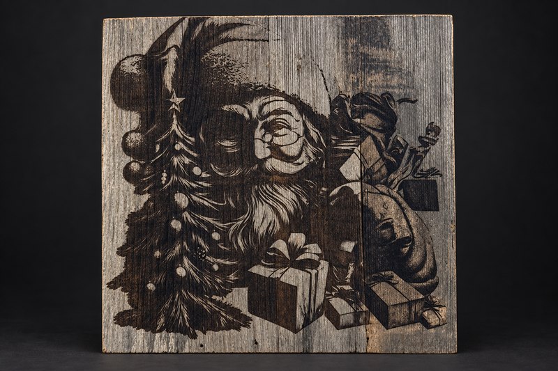 Santa & Gifts – Barnwood