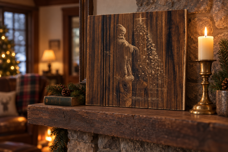 Santa's Tree – Barnwood in use