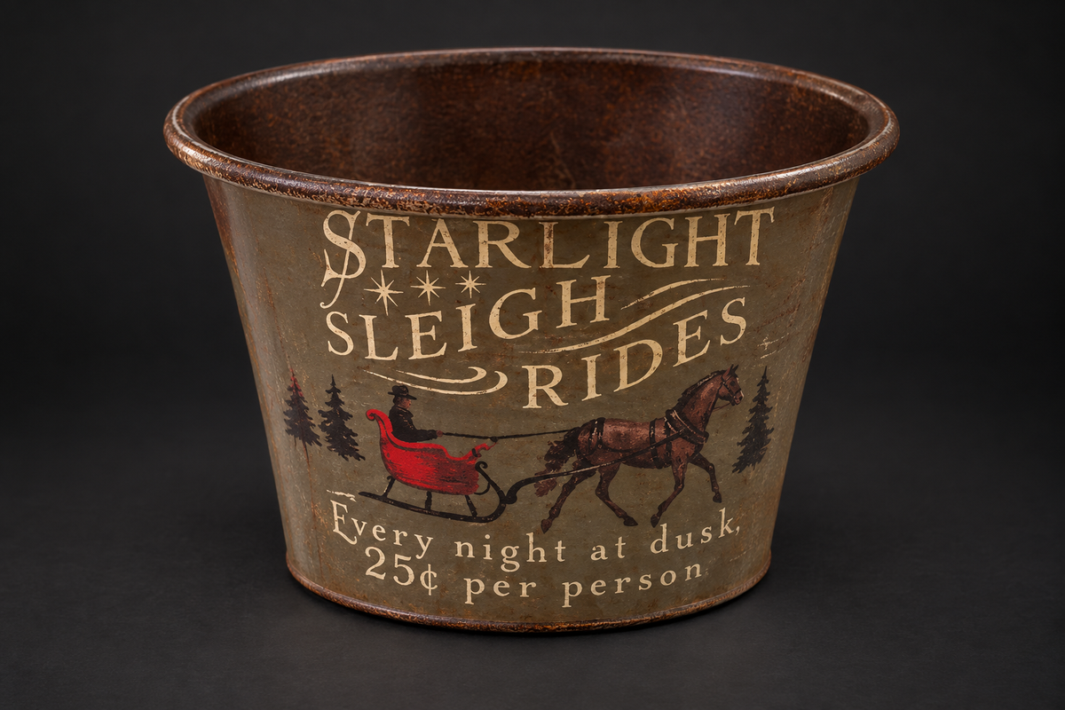Starlight Sleigh Rides Bucket