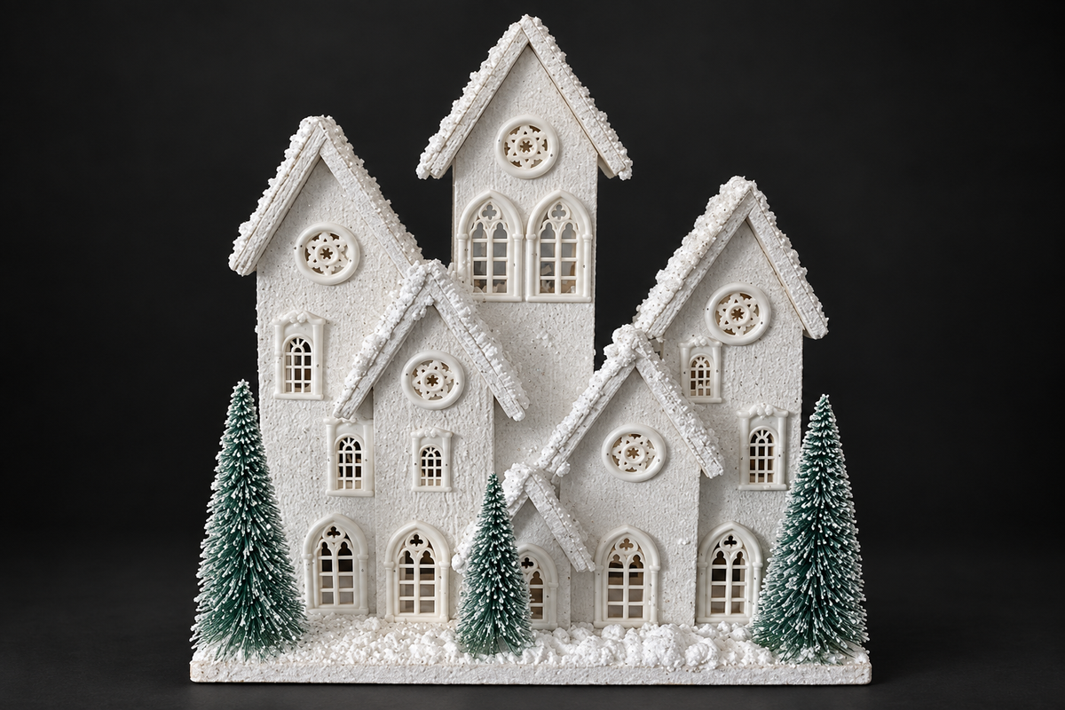 White Christmas Village