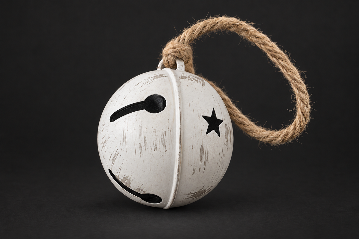 White-Washed Jingle Bell