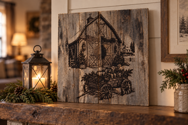 Winter Barn – Barnwood in use