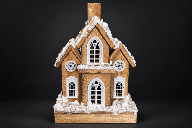 Wooden Christmas House