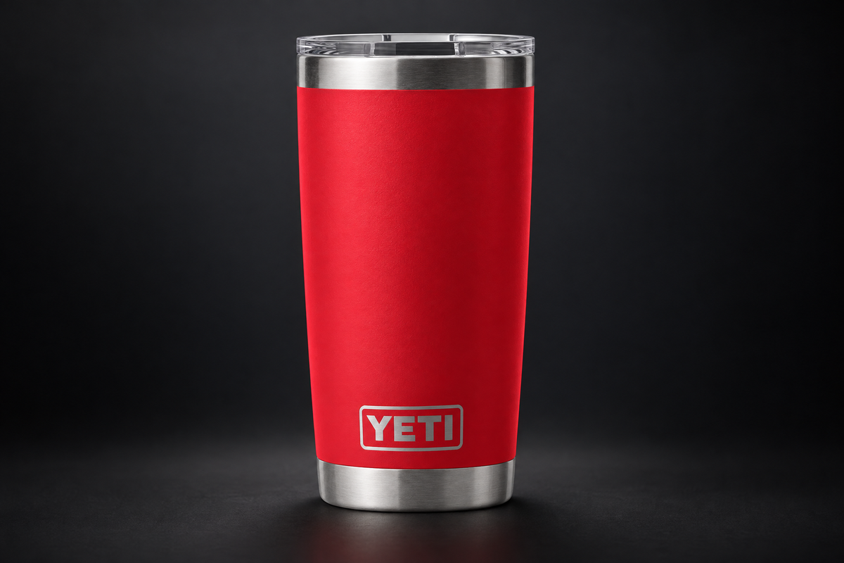 YETI Rambler 20 oz Tumbler with MagSlider Lid - Rescue Red